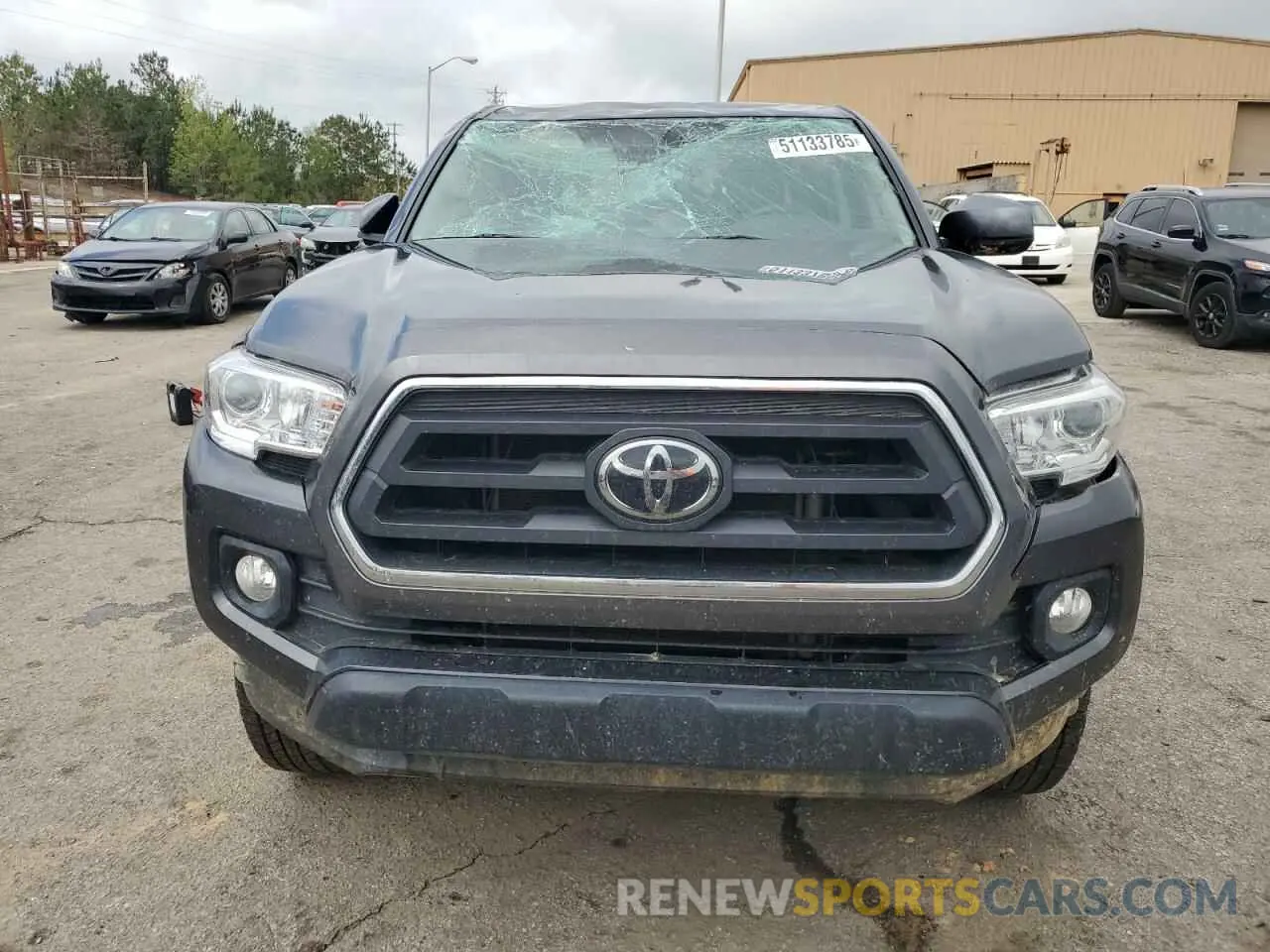 5 Photograph of a damaged car 3TMCZ5AN8NM523751 TOYOTA TACOMA 2022