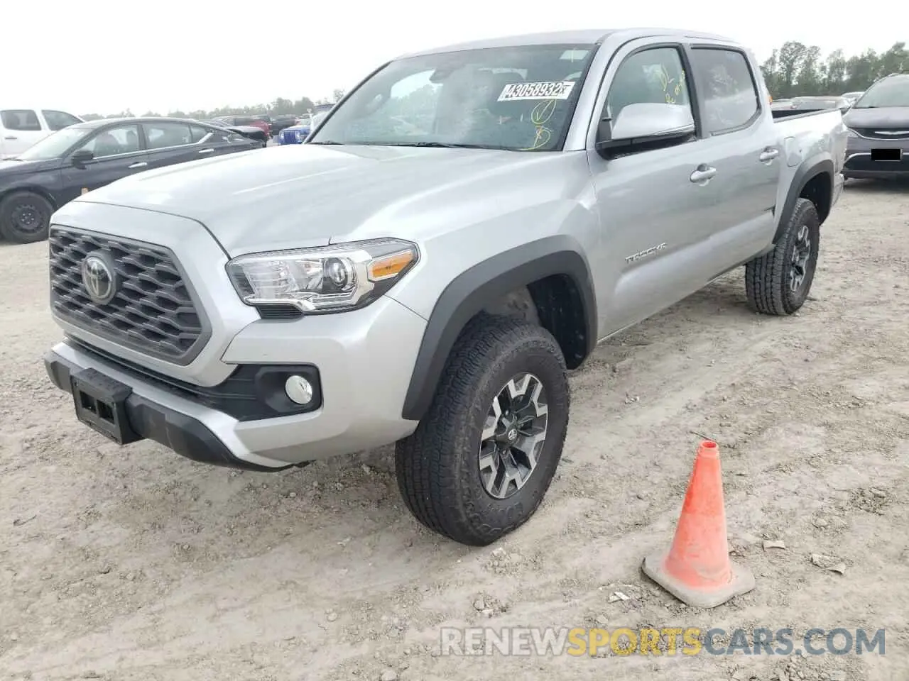 2 Photograph of a damaged car 3TMCZ5AN9NM464340 TOYOTA TACOMA 2022