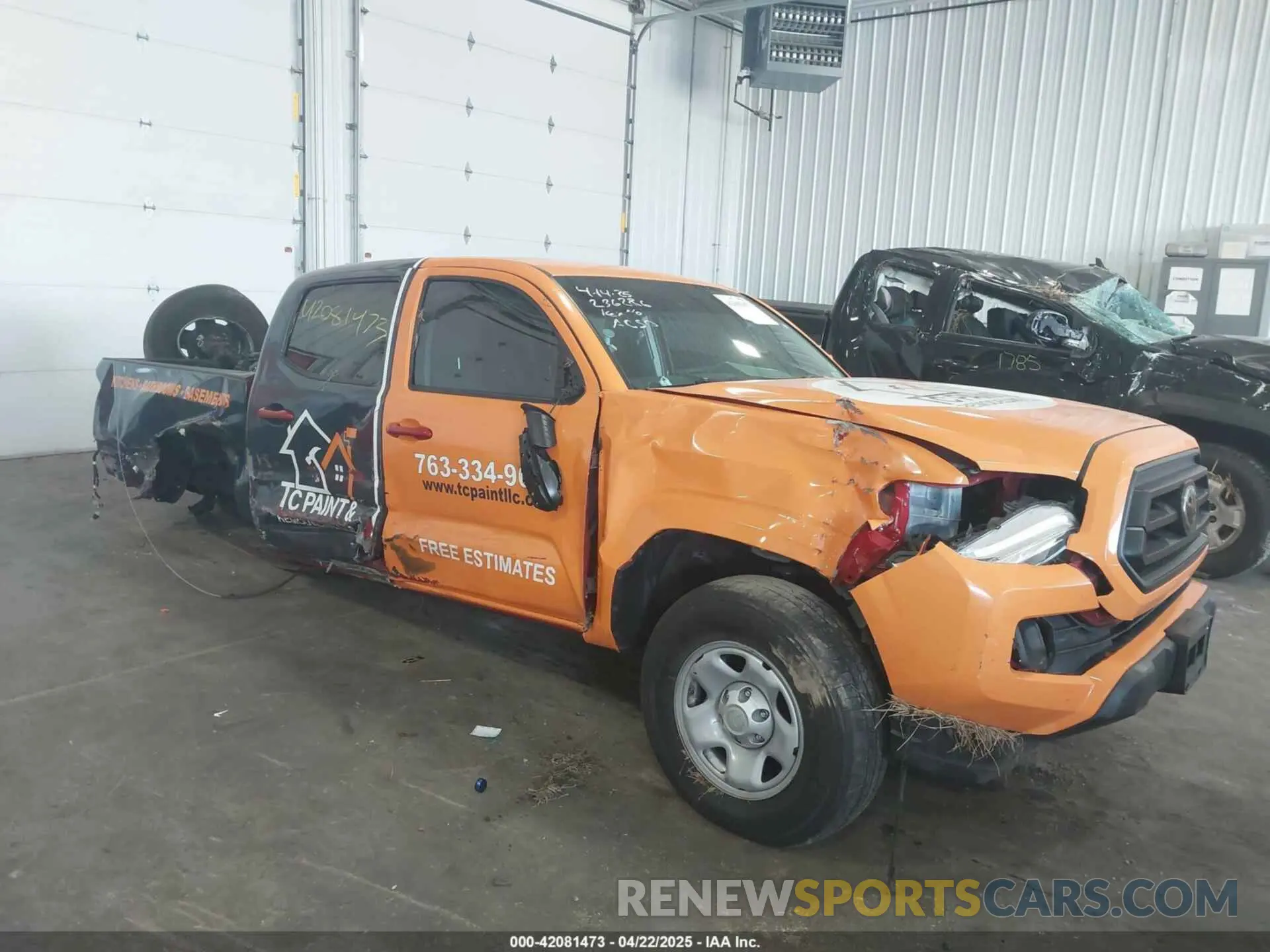 6 Photograph of a damaged car 3TMCZ5AN9NM487293 TOYOTA TACOMA 2022