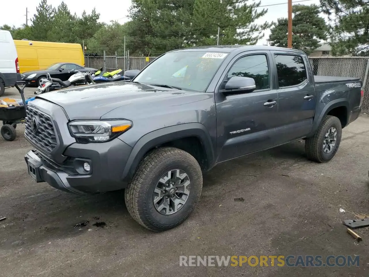 1 Photograph of a damaged car 3TMCZ5AN9NM494860 TOYOTA TACOMA 2022