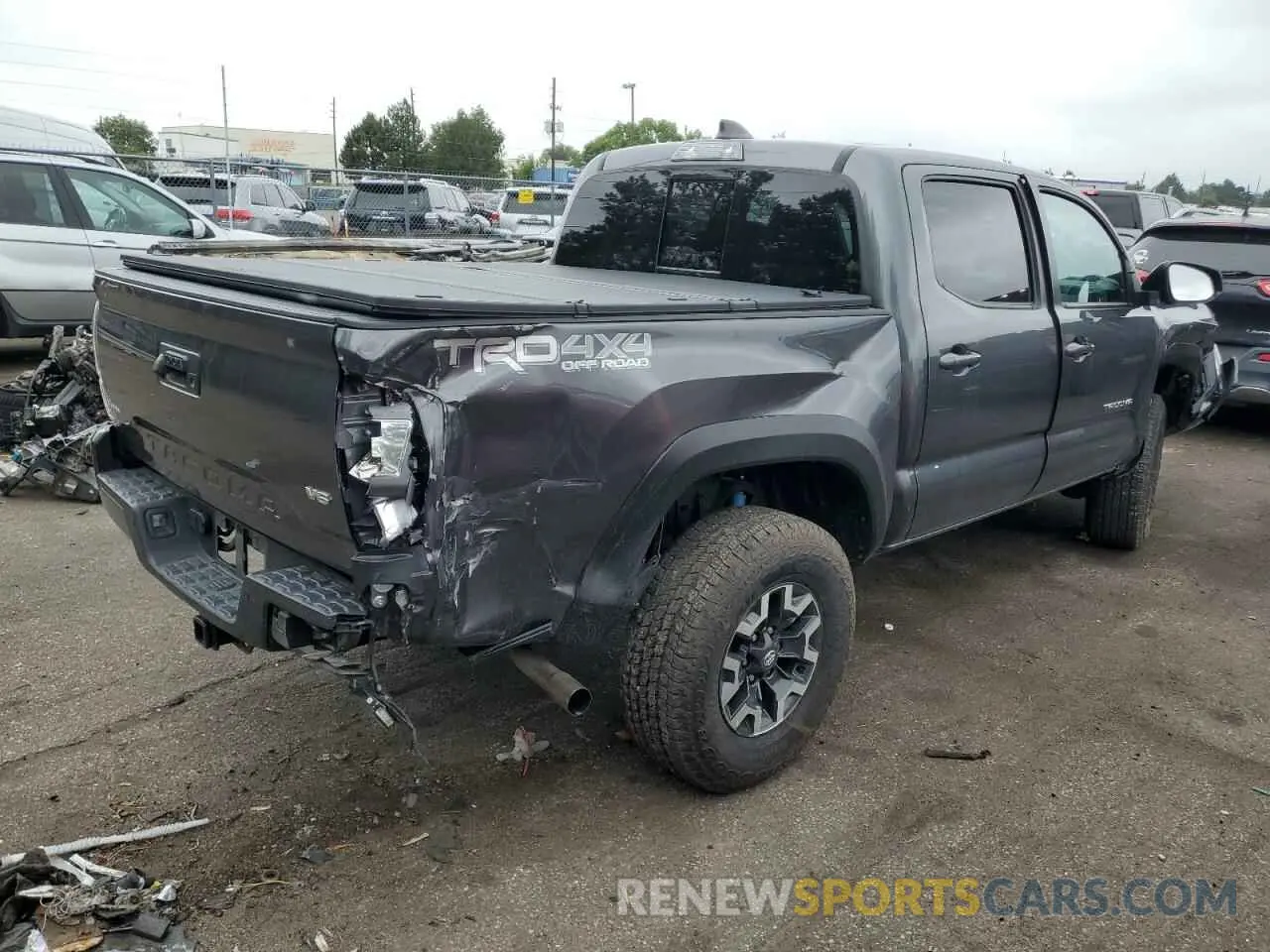 3 Photograph of a damaged car 3TMCZ5AN9NM494860 TOYOTA TACOMA 2022