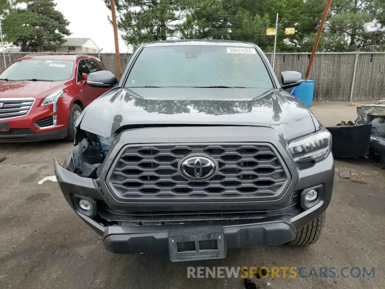 5 Photograph of a damaged car 3TMCZ5AN9NM494860 TOYOTA TACOMA 2022
