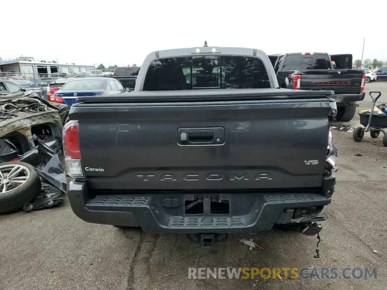 6 Photograph of a damaged car 3TMCZ5AN9NM494860 TOYOTA TACOMA 2022