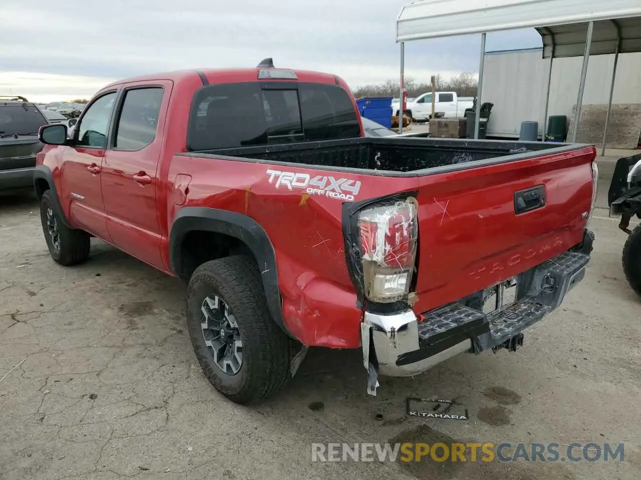 2 Photograph of a damaged car 3TMCZ5AN9NM496009 TOYOTA TACOMA 2022