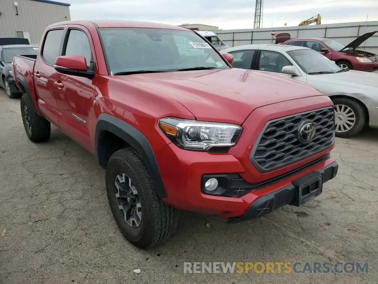 4 Photograph of a damaged car 3TMCZ5AN9NM496009 TOYOTA TACOMA 2022