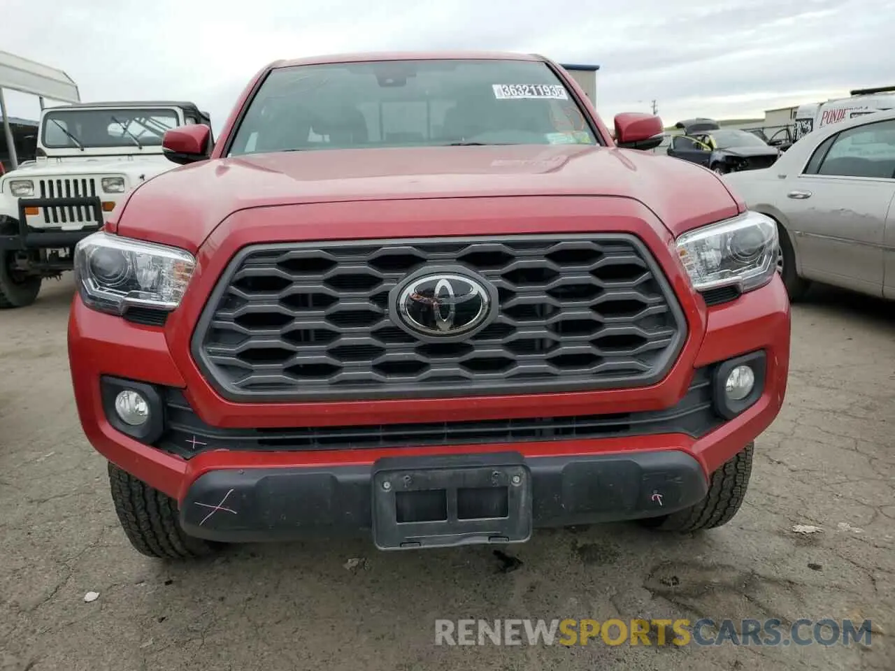5 Photograph of a damaged car 3TMCZ5AN9NM496009 TOYOTA TACOMA 2022
