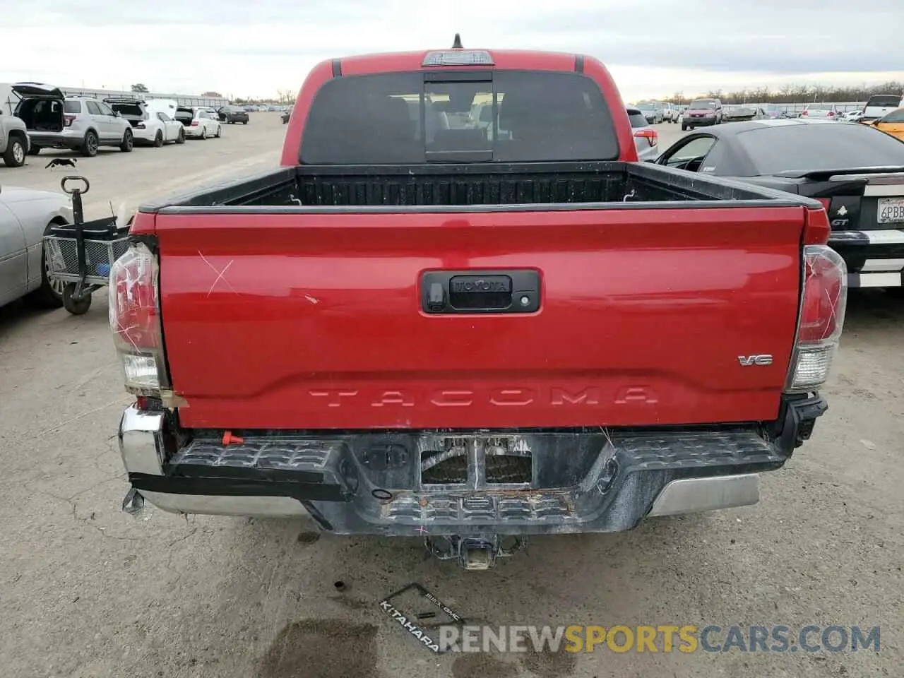 6 Photograph of a damaged car 3TMCZ5AN9NM496009 TOYOTA TACOMA 2022