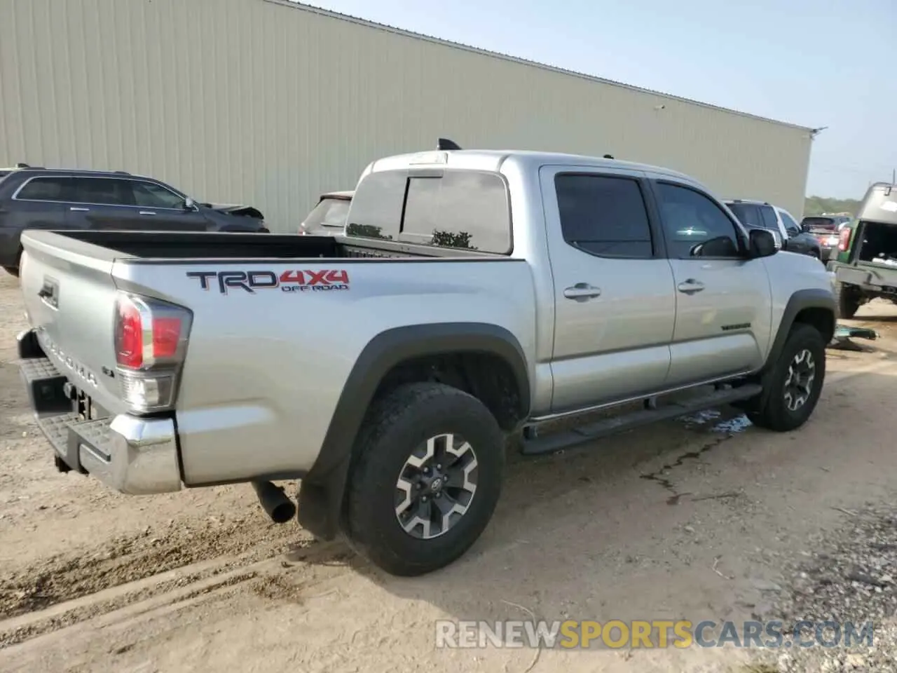3 Photograph of a damaged car 3TMCZ5AN9NM503024 TOYOTA TACOMA 2022