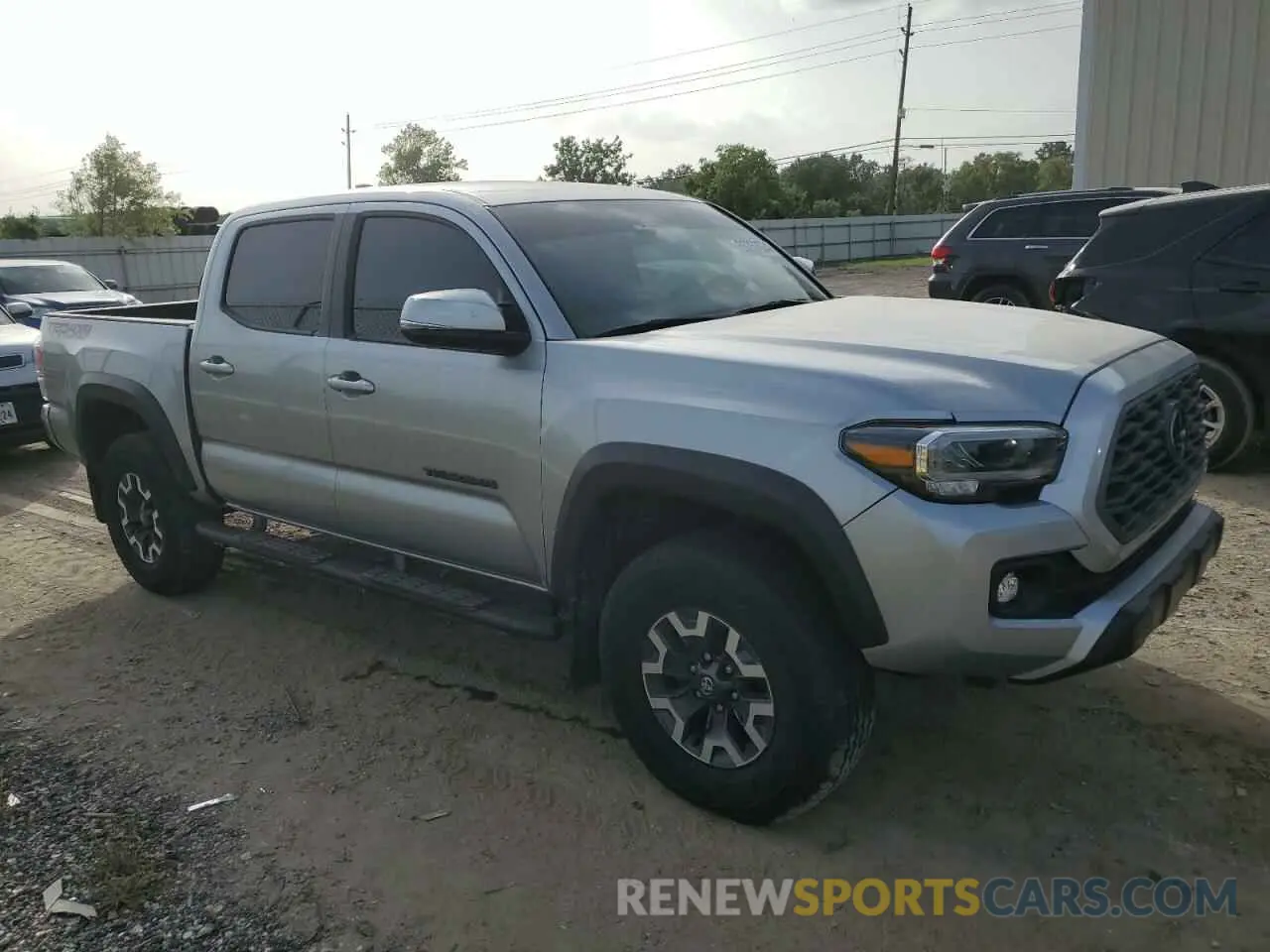4 Photograph of a damaged car 3TMCZ5AN9NM503024 TOYOTA TACOMA 2022