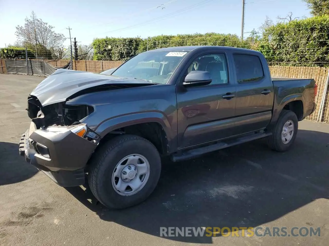 1 Photograph of a damaged car 3TMCZ5AN9NM513472 TOYOTA TACOMA 2022