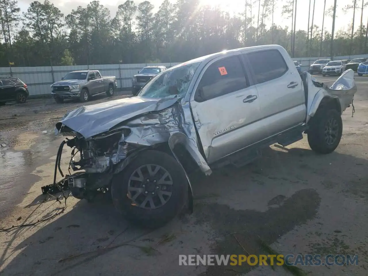 1 Photograph of a damaged car 3TMCZ5AN9NM517425 TOYOTA TACOMA 2022
