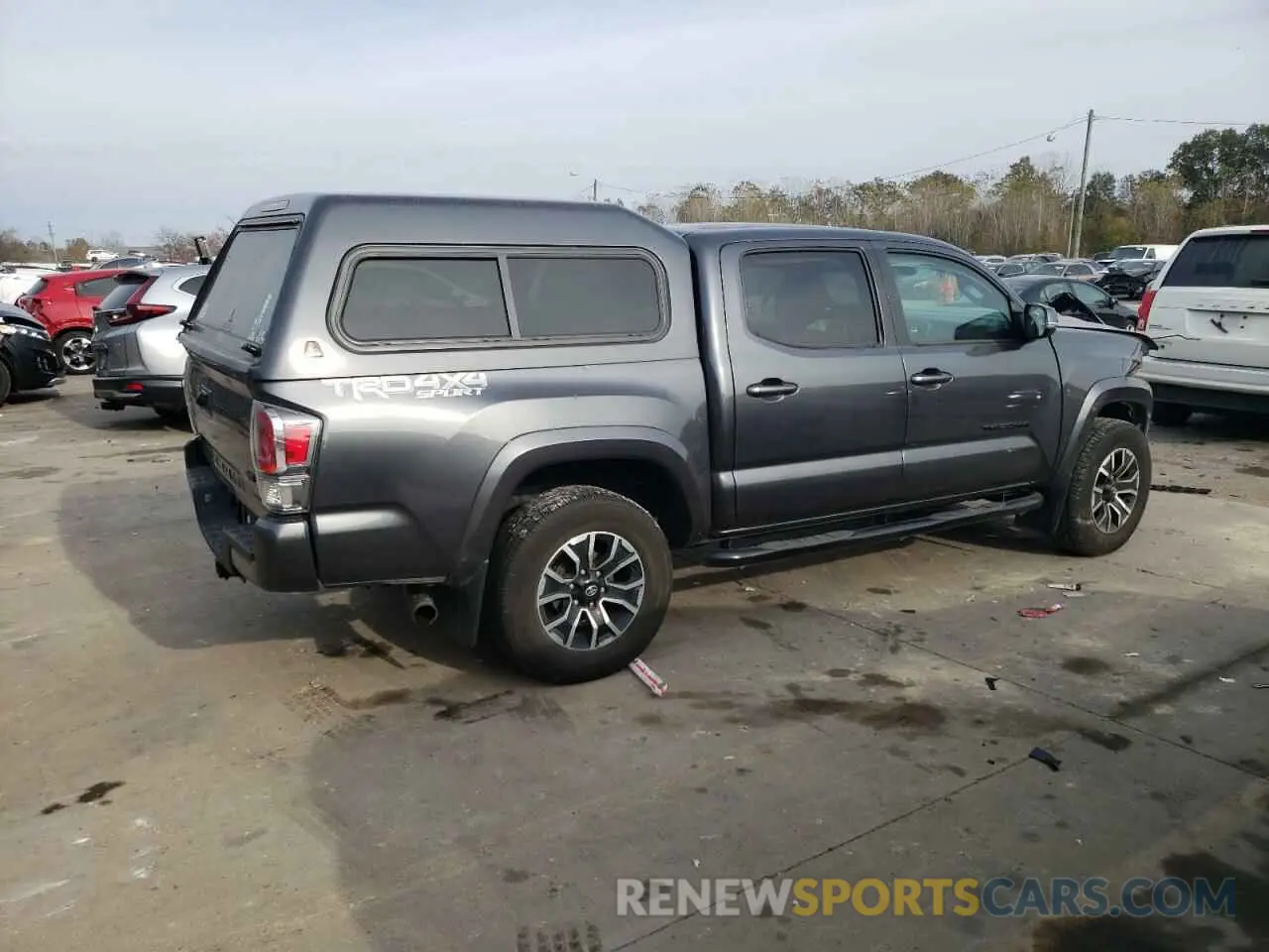 3 Photograph of a damaged car 3TMCZ5AN9NM522012 TOYOTA TACOMA 2022
