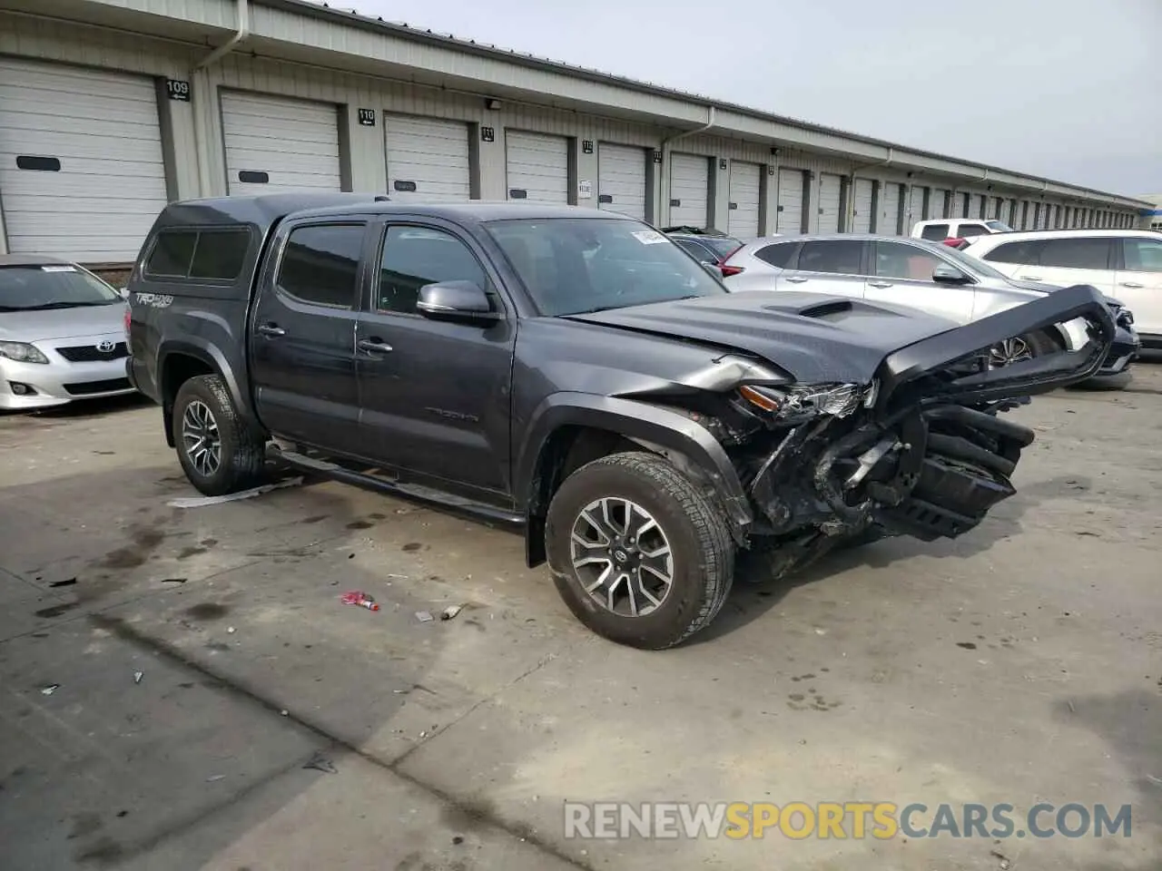 4 Photograph of a damaged car 3TMCZ5AN9NM522012 TOYOTA TACOMA 2022