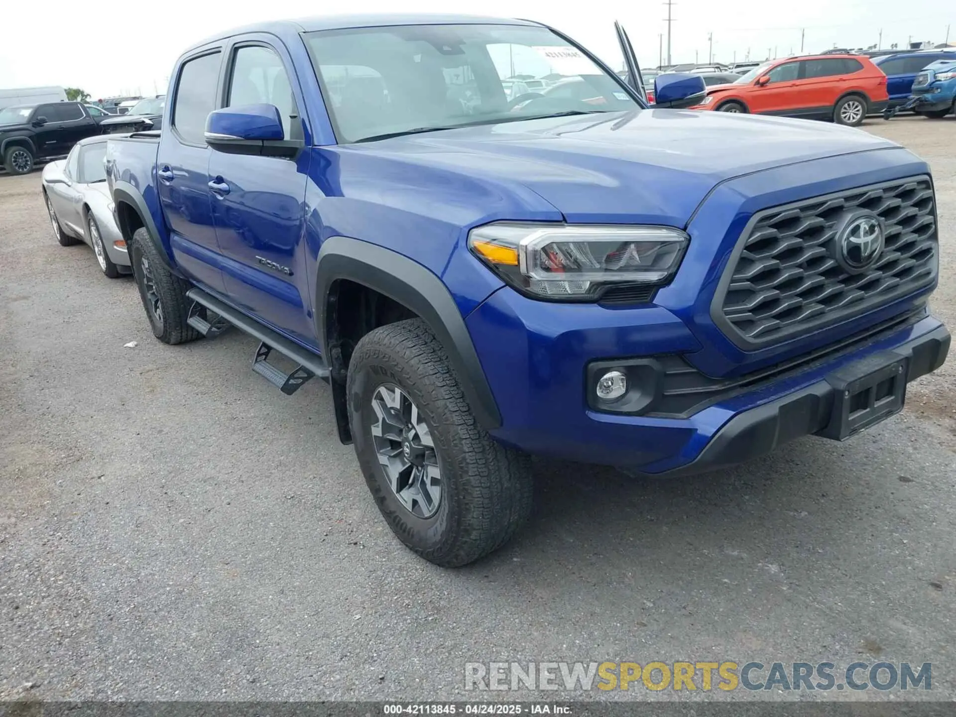 1 Photograph of a damaged car 3TMCZ5AN9NM525007 TOYOTA TACOMA 2022