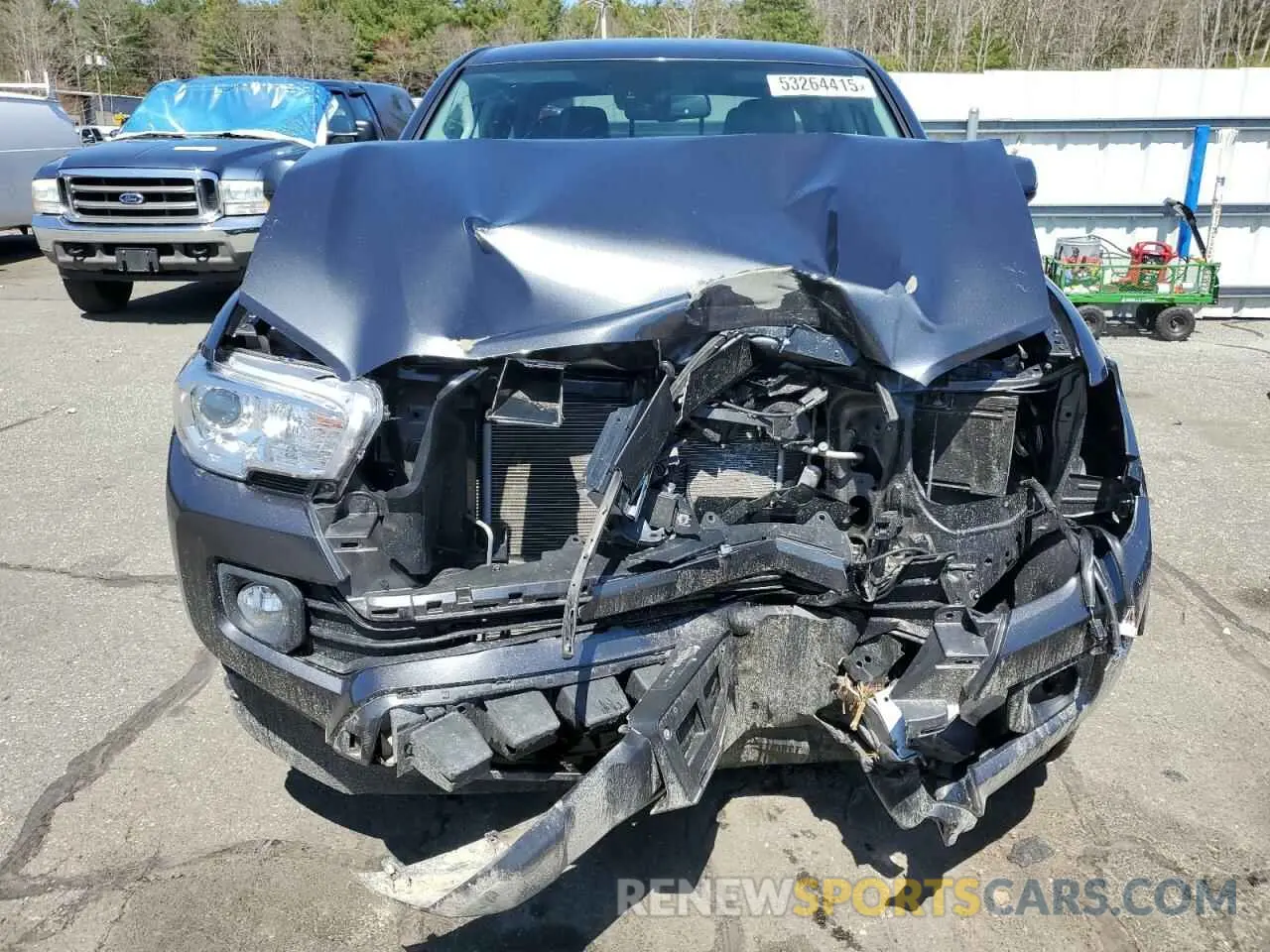 5 Photograph of a damaged car 3TMCZ5AN9NM525590 TOYOTA TACOMA 2022