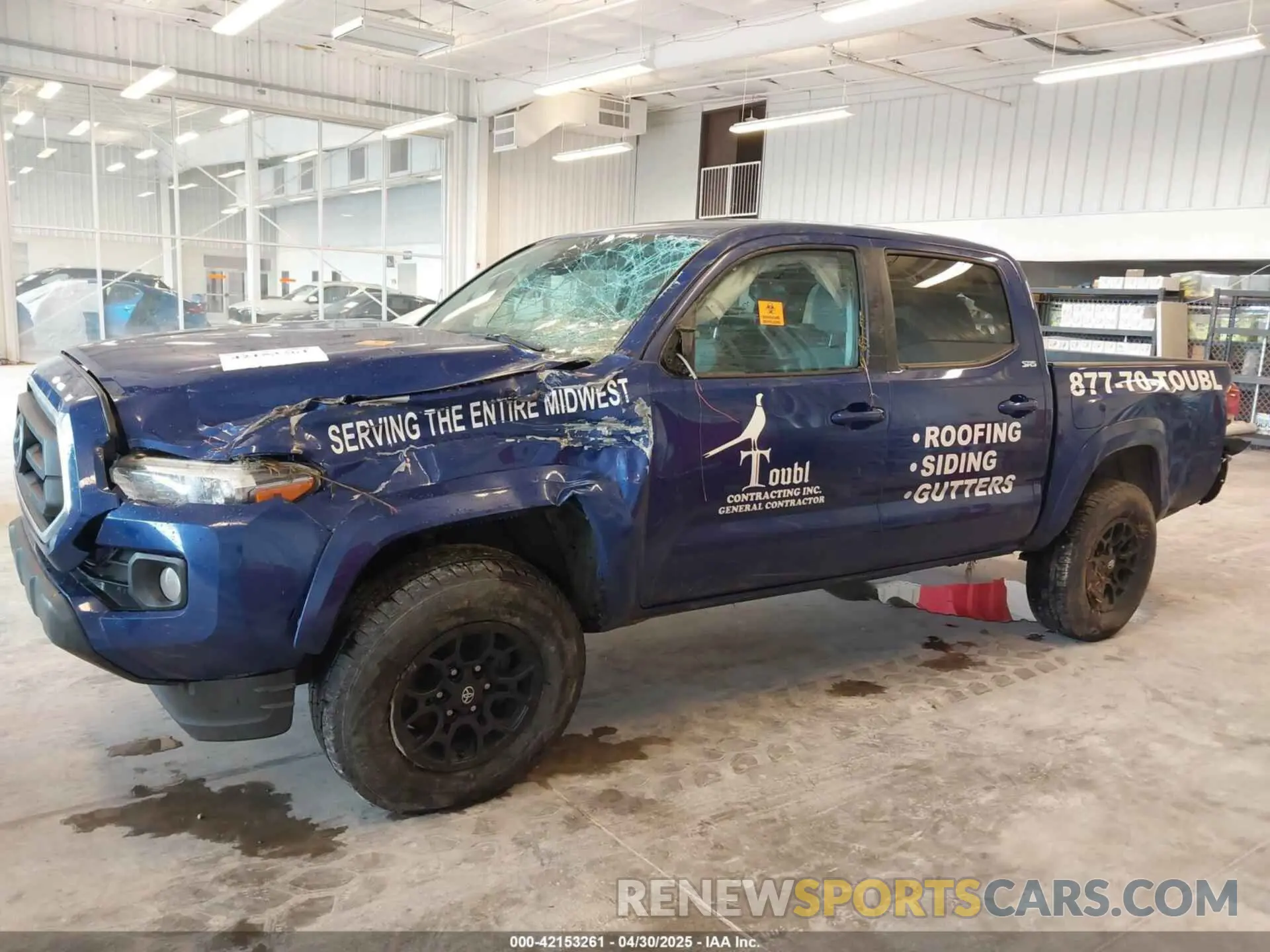 15 Photograph of a damaged car 3TMCZ5ANXNM459373 TOYOTA TACOMA 2022