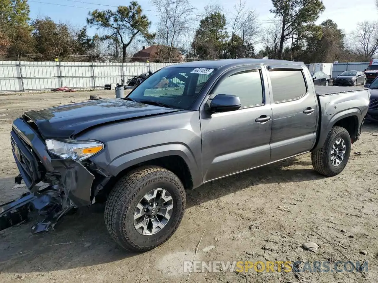 1 Photograph of a damaged car 3TMCZ5ANXNM473533 TOYOTA TACOMA 2022