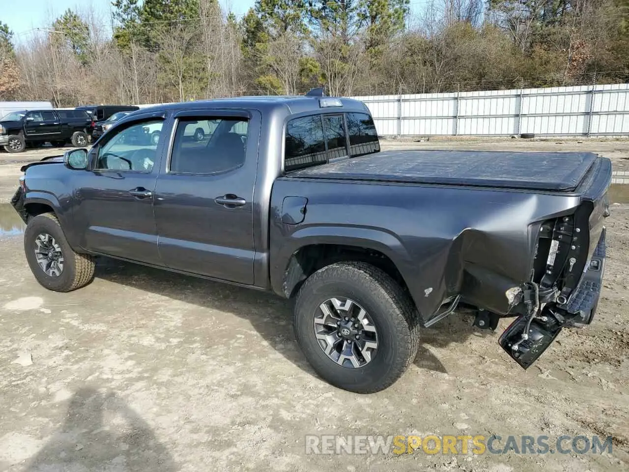 2 Photograph of a damaged car 3TMCZ5ANXNM473533 TOYOTA TACOMA 2022
