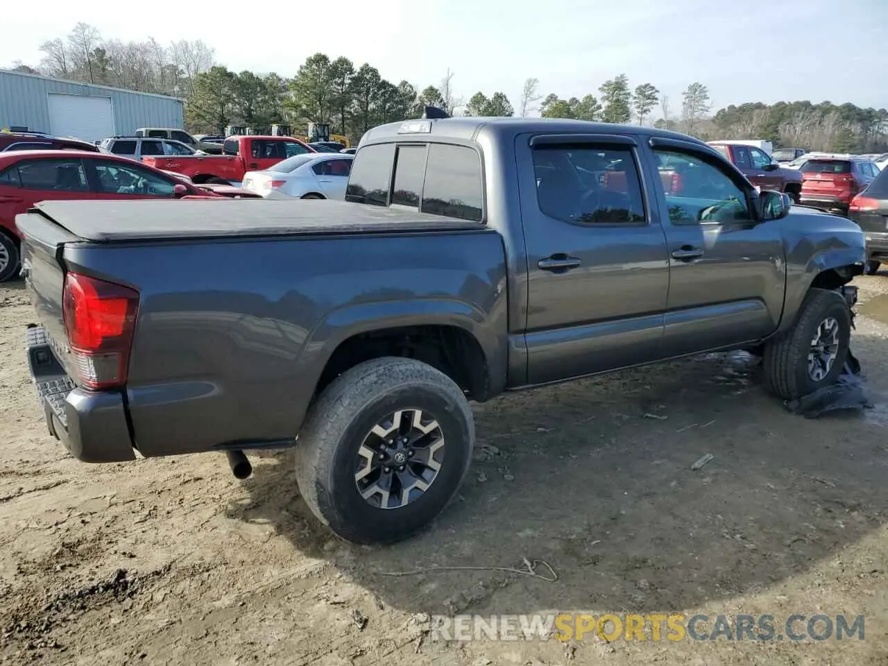 3 Photograph of a damaged car 3TMCZ5ANXNM473533 TOYOTA TACOMA 2022