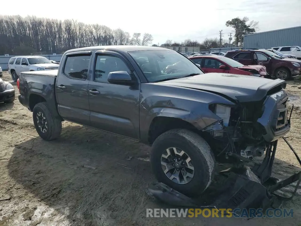 4 Photograph of a damaged car 3TMCZ5ANXNM473533 TOYOTA TACOMA 2022