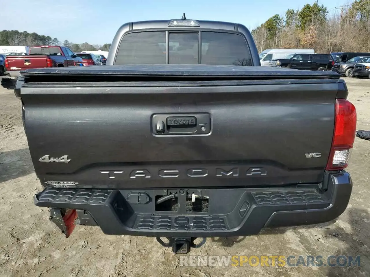 6 Photograph of a damaged car 3TMCZ5ANXNM473533 TOYOTA TACOMA 2022
