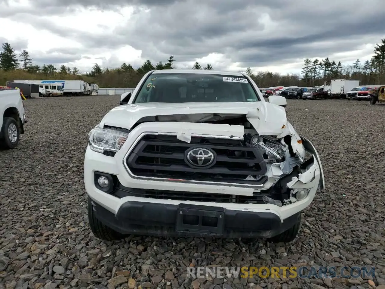 5 Photograph of a damaged car 3TMCZ5ANXNM479347 TOYOTA TACOMA 2022