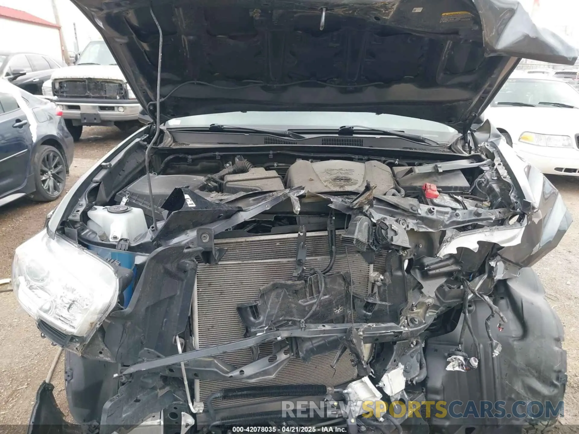 10 Photograph of a damaged car 3TMCZ5ANXNM483172 TOYOTA TACOMA 2022
