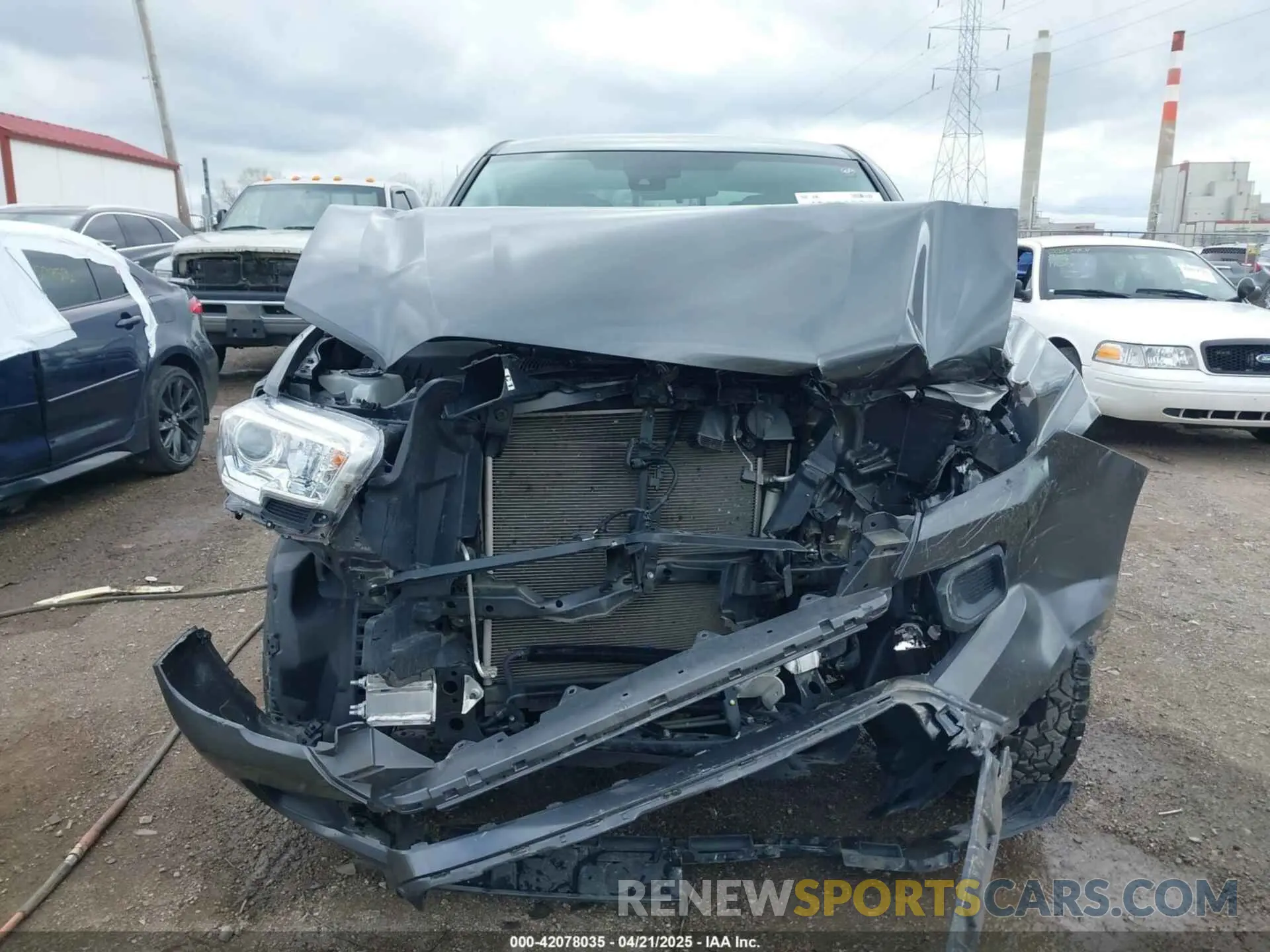 13 Photograph of a damaged car 3TMCZ5ANXNM483172 TOYOTA TACOMA 2022