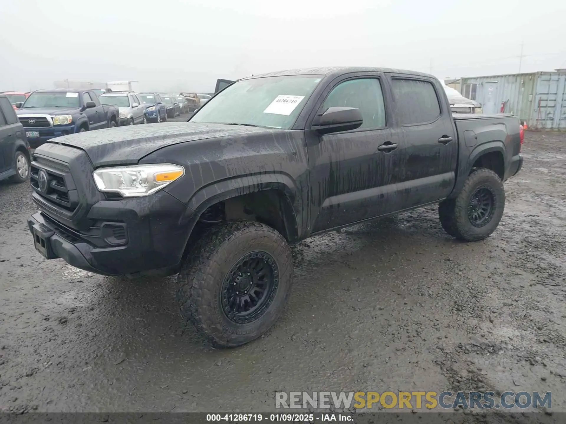 2 Photograph of a damaged car 3TMCZ5ANXNM490638 TOYOTA TACOMA 2022