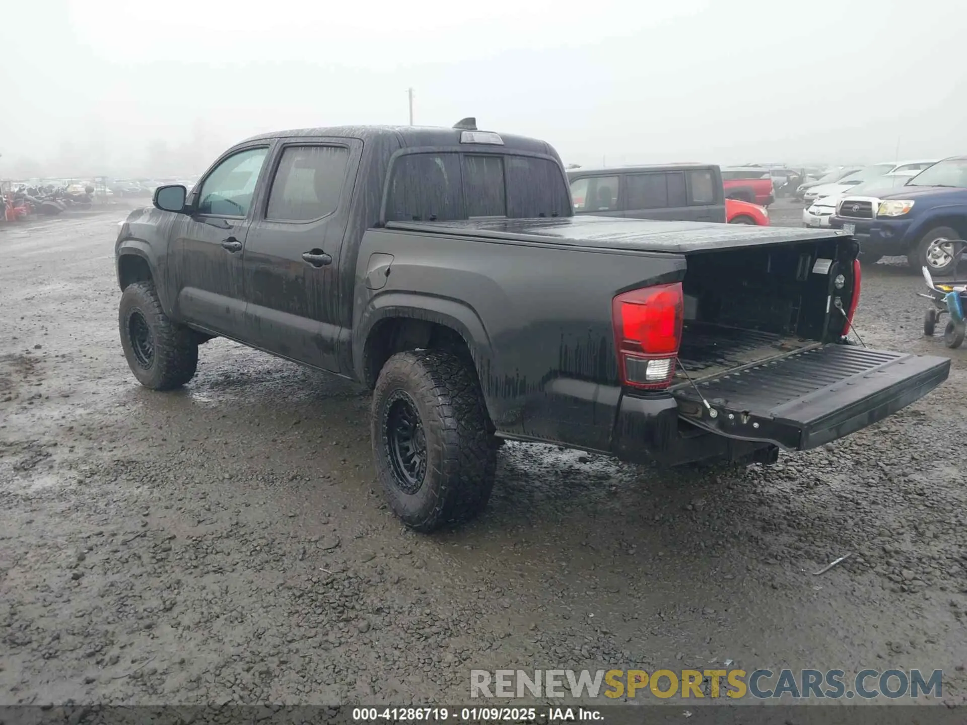 3 Photograph of a damaged car 3TMCZ5ANXNM490638 TOYOTA TACOMA 2022