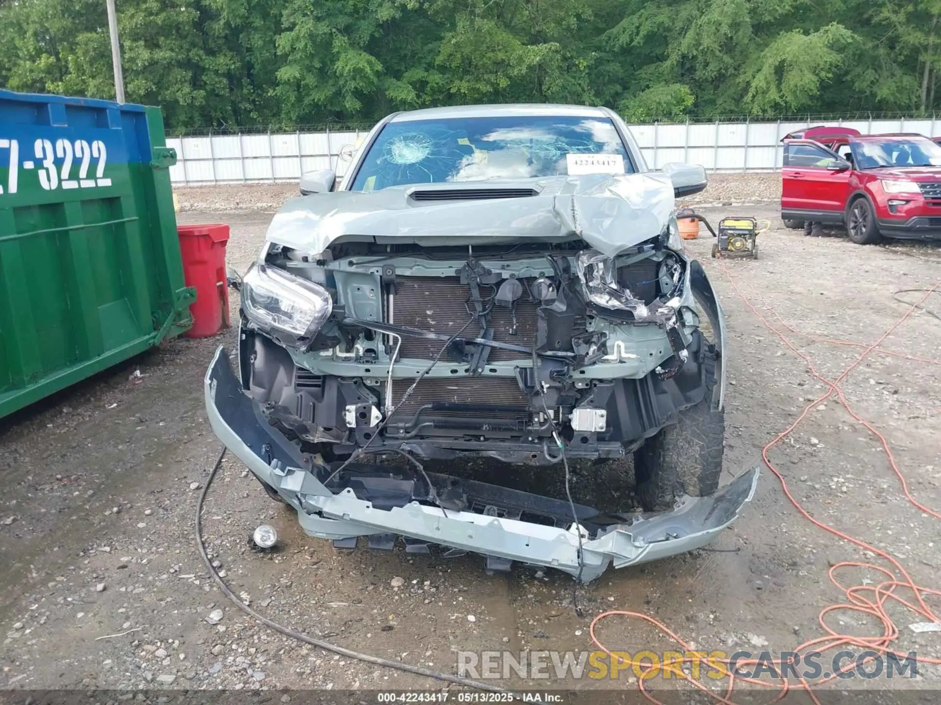 6 Photograph of a damaged car 3TMCZ5ANXNM498688 TOYOTA TACOMA 2022