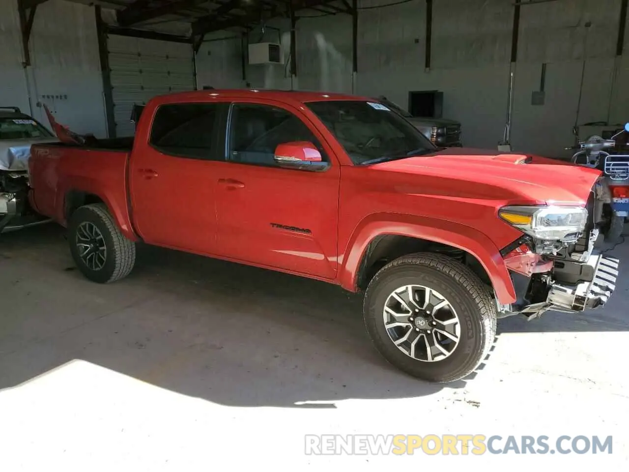 4 Photograph of a damaged car 3TMCZ5ANXNM506000 TOYOTA TACOMA 2022