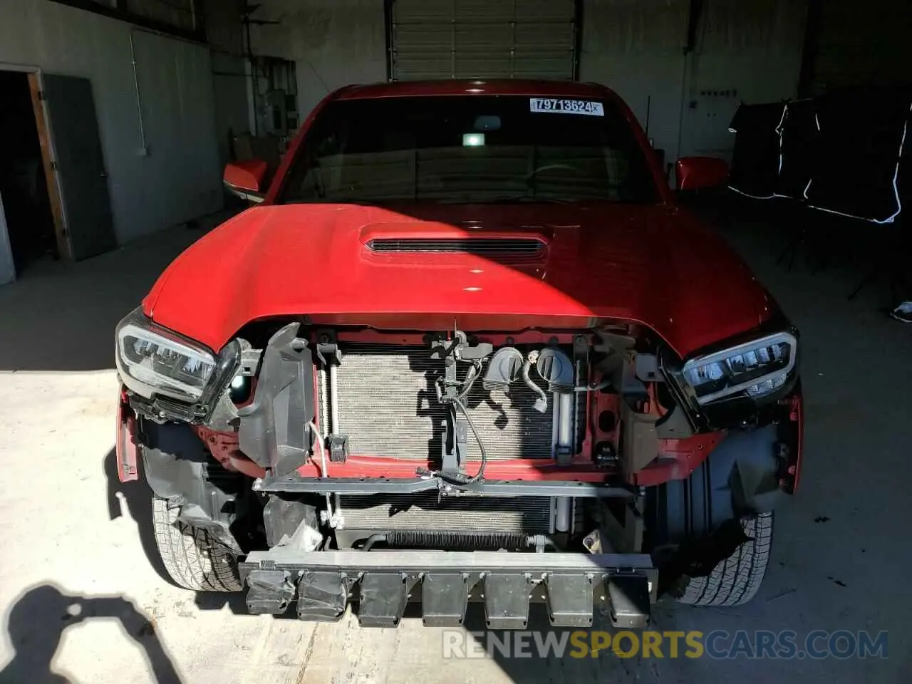 5 Photograph of a damaged car 3TMCZ5ANXNM506000 TOYOTA TACOMA 2022