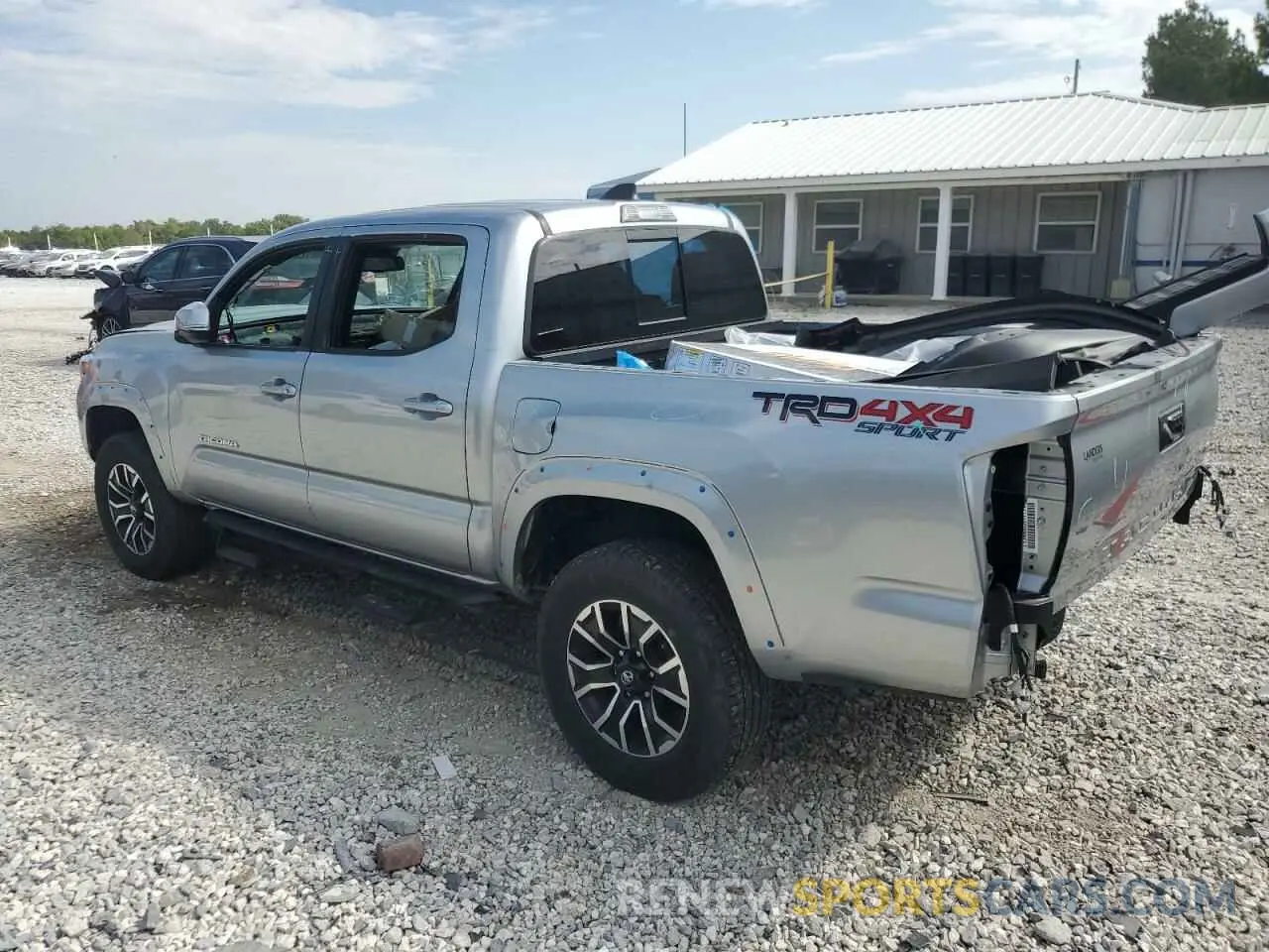 2 Photograph of a damaged car 3TMCZ5ANXNM510399 TOYOTA TACOMA 2022