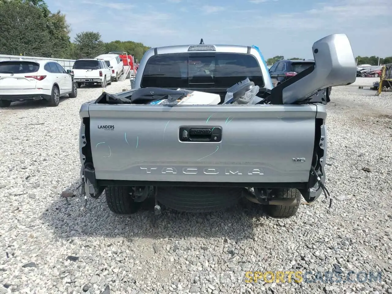 6 Photograph of a damaged car 3TMCZ5ANXNM510399 TOYOTA TACOMA 2022