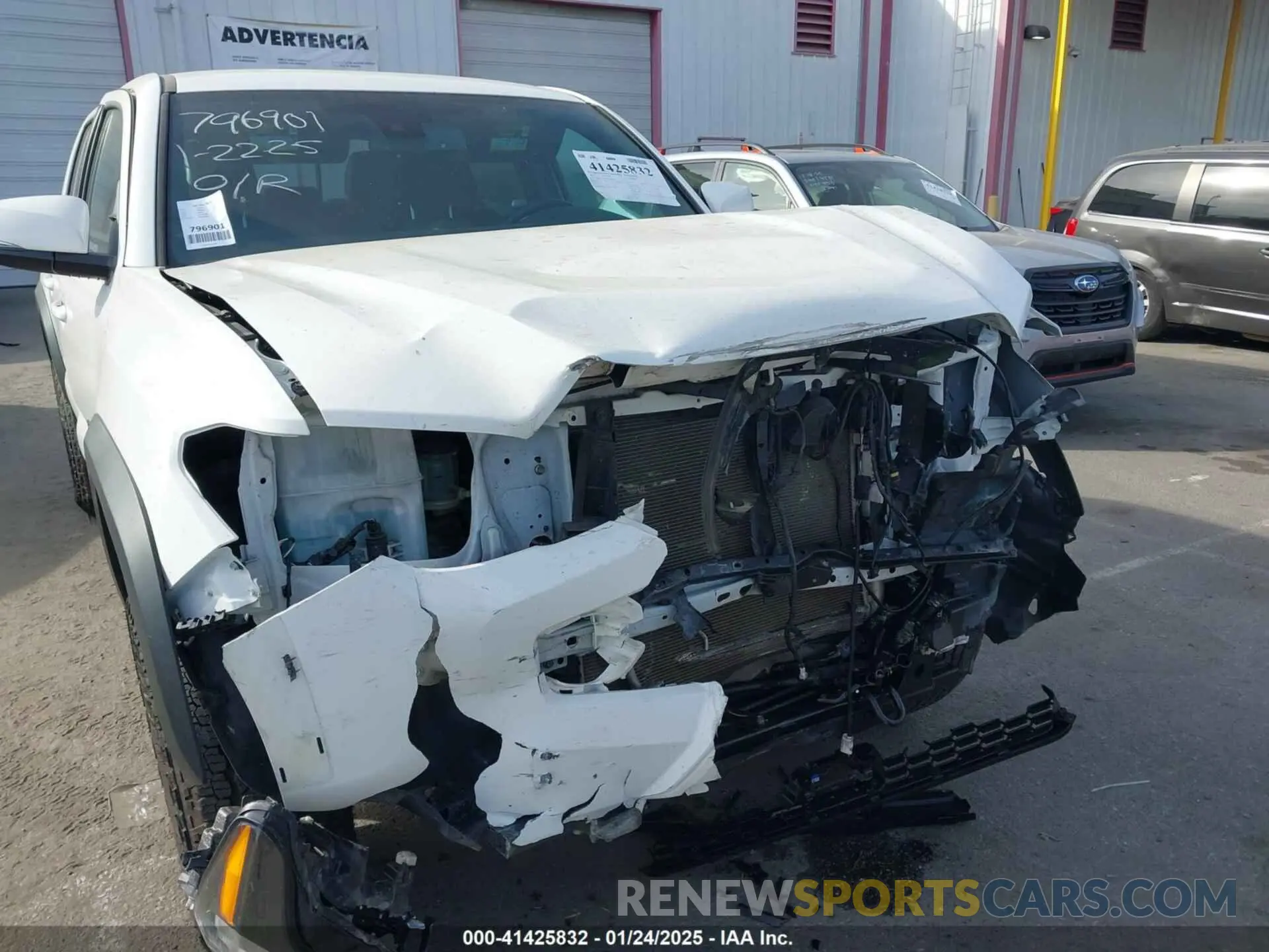 6 Photograph of a damaged car 3TMCZ5ANXNM528031 TOYOTA TACOMA 2022