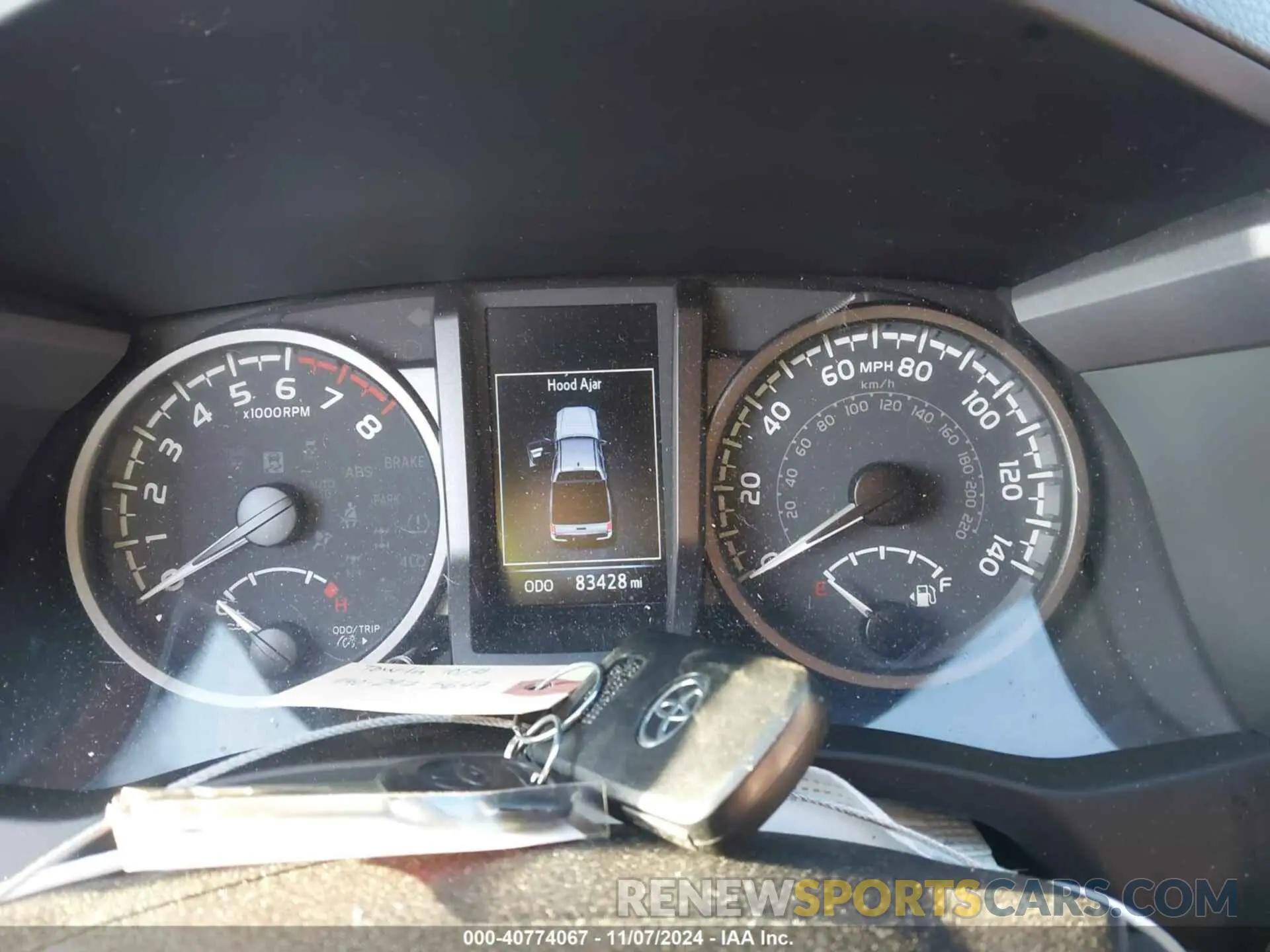 7 Photograph of a damaged car 3TMCZ5ANXNM532628 TOYOTA TACOMA 2022