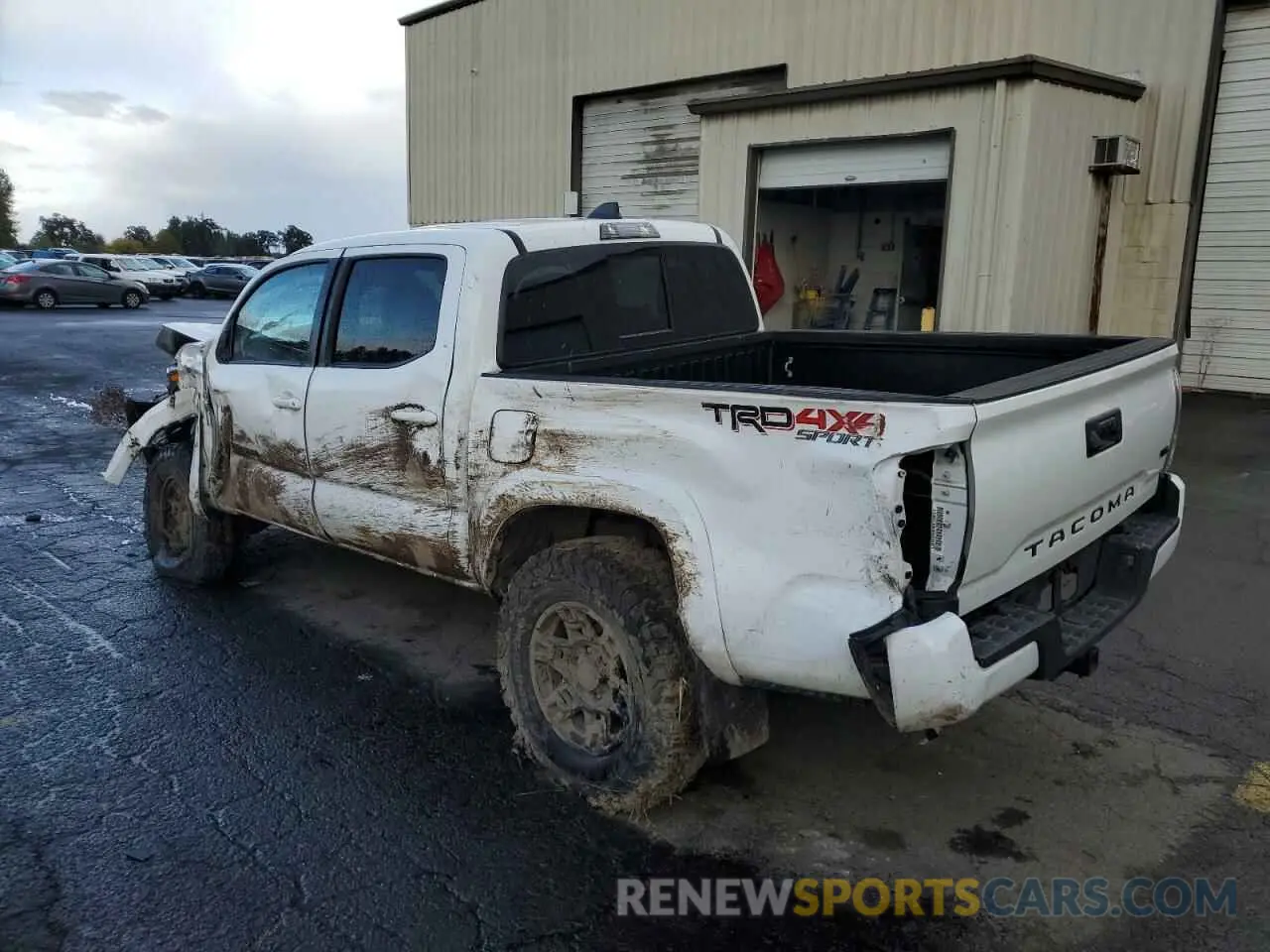 2 Photograph of a damaged car 3TMCZ5ANXNM532998 TOYOTA TACOMA 2022
