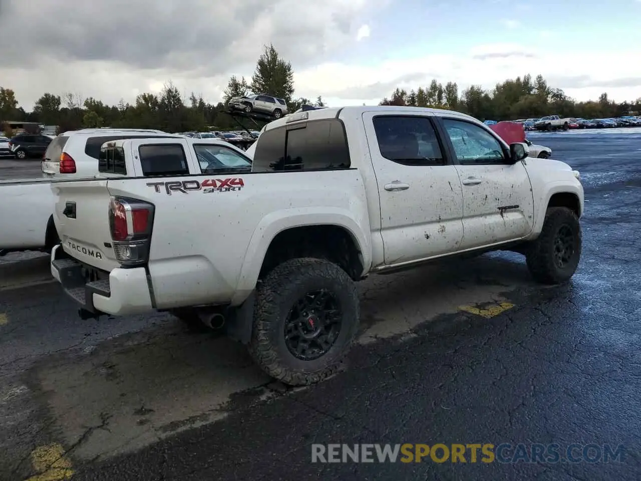 3 Photograph of a damaged car 3TMCZ5ANXNM532998 TOYOTA TACOMA 2022