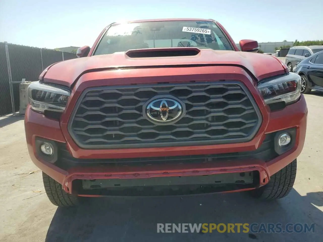5 Photograph of a damaged car 3TMDZ5BN1NM122738 TOYOTA TACOMA 2022