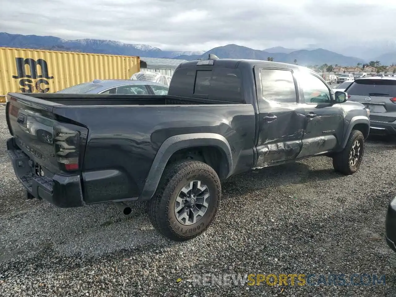 3 Photograph of a damaged car 3TMDZ5BN1NM126384 TOYOTA TACOMA 2022
