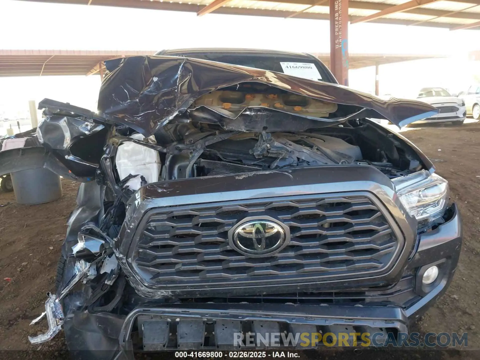 6 Photograph of a damaged car 3TMDZ5BN3NM125818 TOYOTA TACOMA 2022