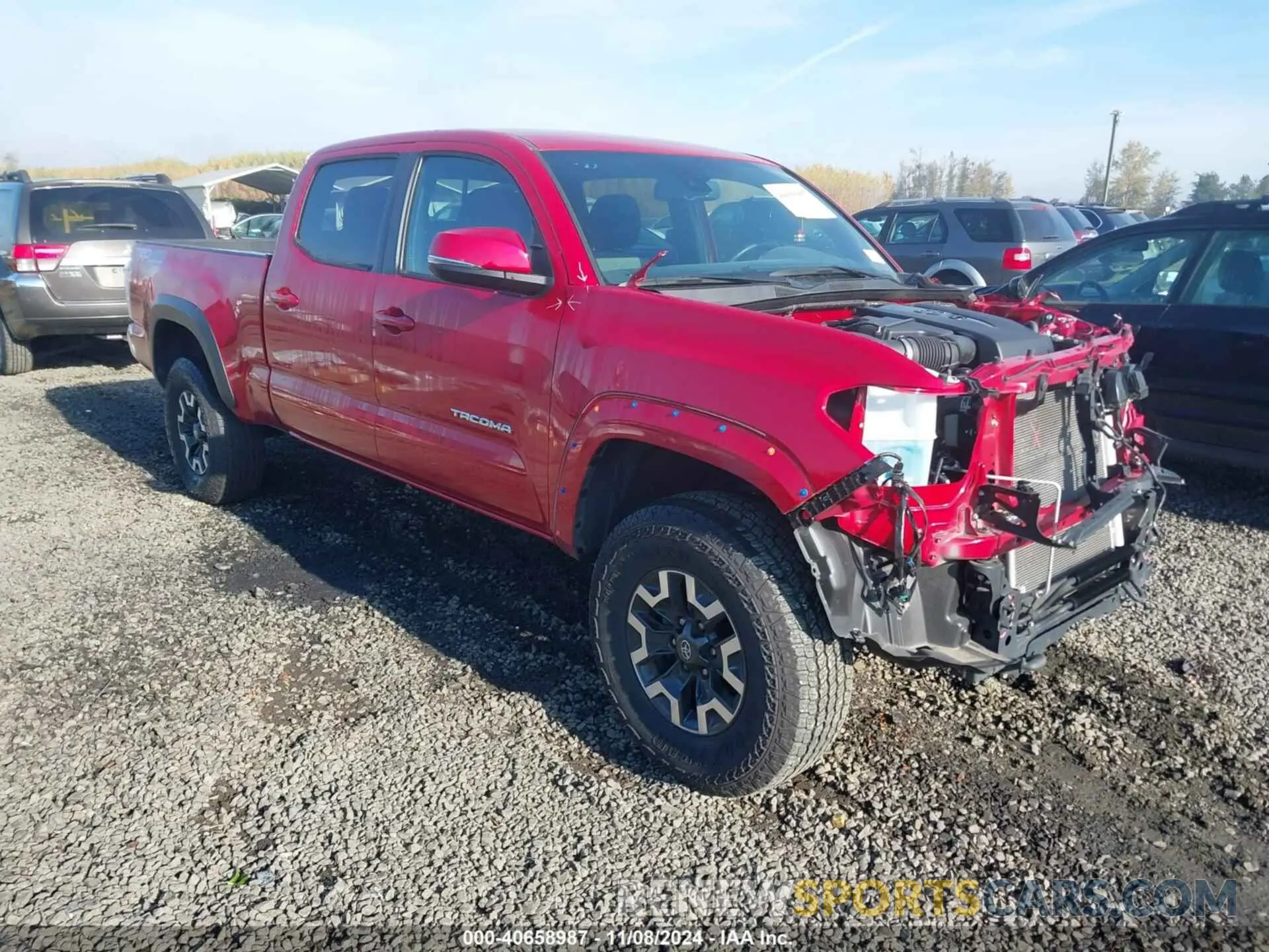1 Photograph of a damaged car 3TMDZ5BN4NM127772 TOYOTA TACOMA 2022