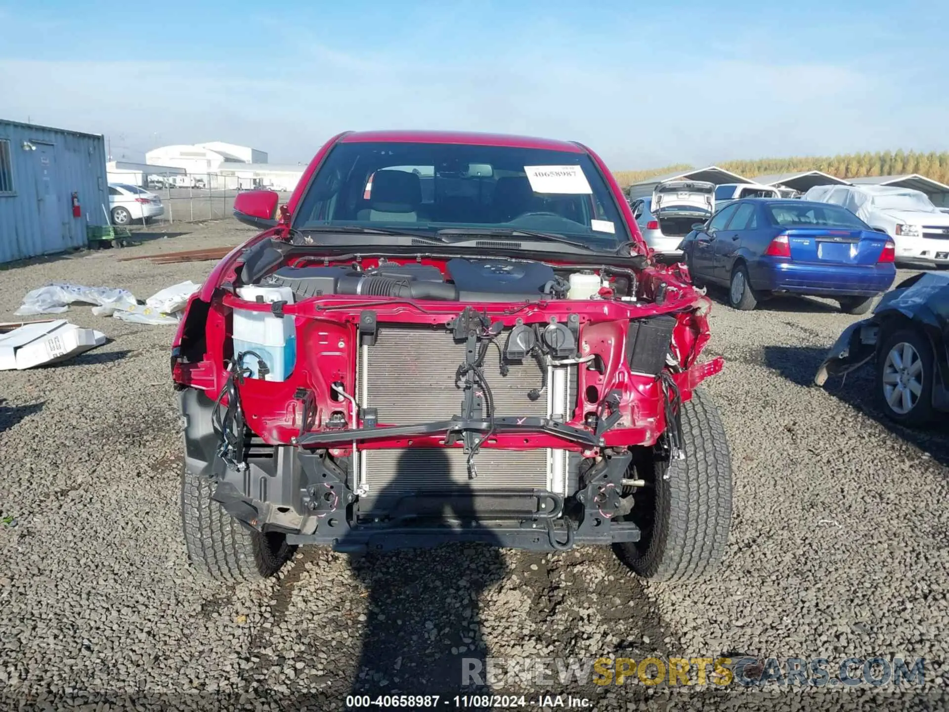 13 Photograph of a damaged car 3TMDZ5BN4NM127772 TOYOTA TACOMA 2022