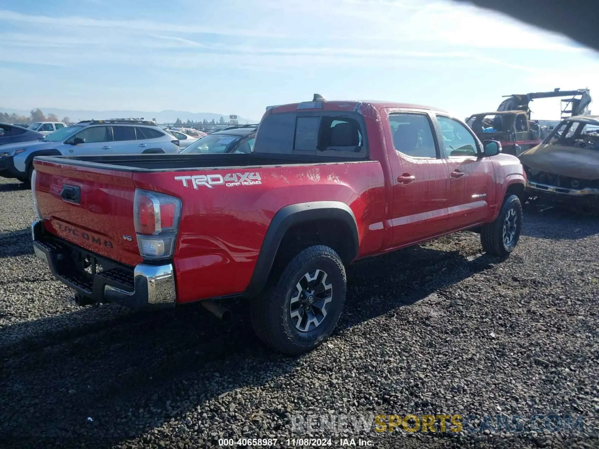 4 Photograph of a damaged car 3TMDZ5BN4NM127772 TOYOTA TACOMA 2022