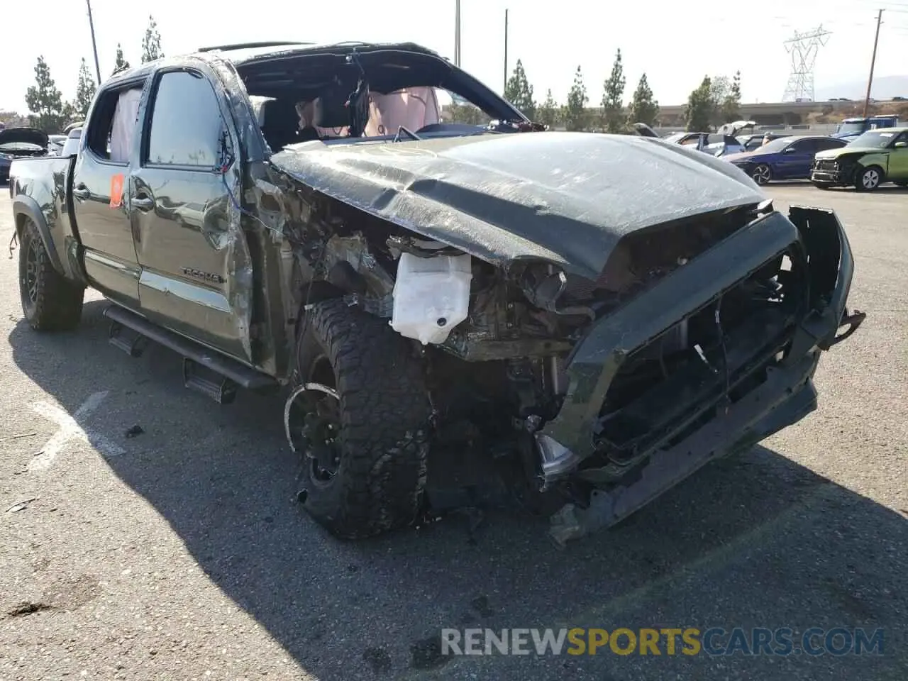 1 Photograph of a damaged car 3TMDZ5BN5NM122824 TOYOTA TACOMA 2022