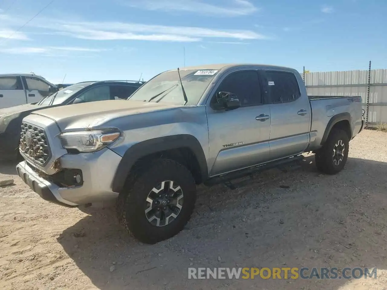 1 Photograph of a damaged car 3TMDZ5BN9NM123684 TOYOTA TACOMA 2022