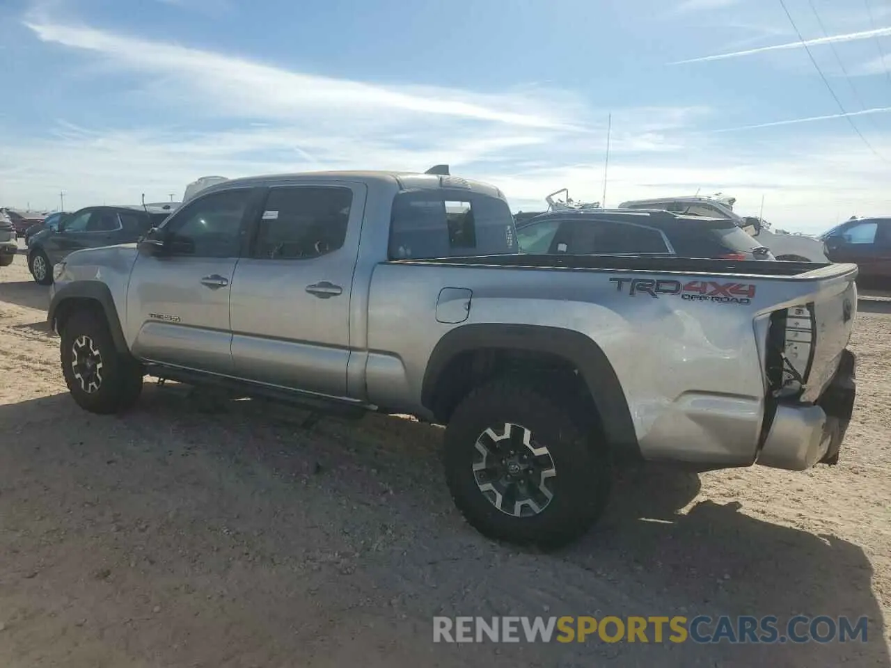 2 Photograph of a damaged car 3TMDZ5BN9NM123684 TOYOTA TACOMA 2022