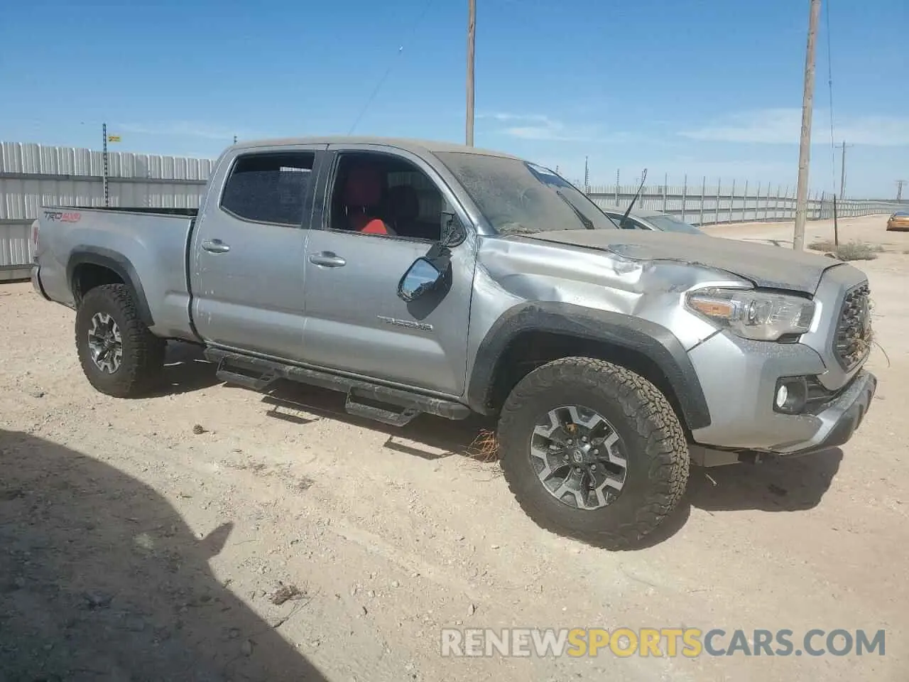 4 Photograph of a damaged car 3TMDZ5BN9NM123684 TOYOTA TACOMA 2022