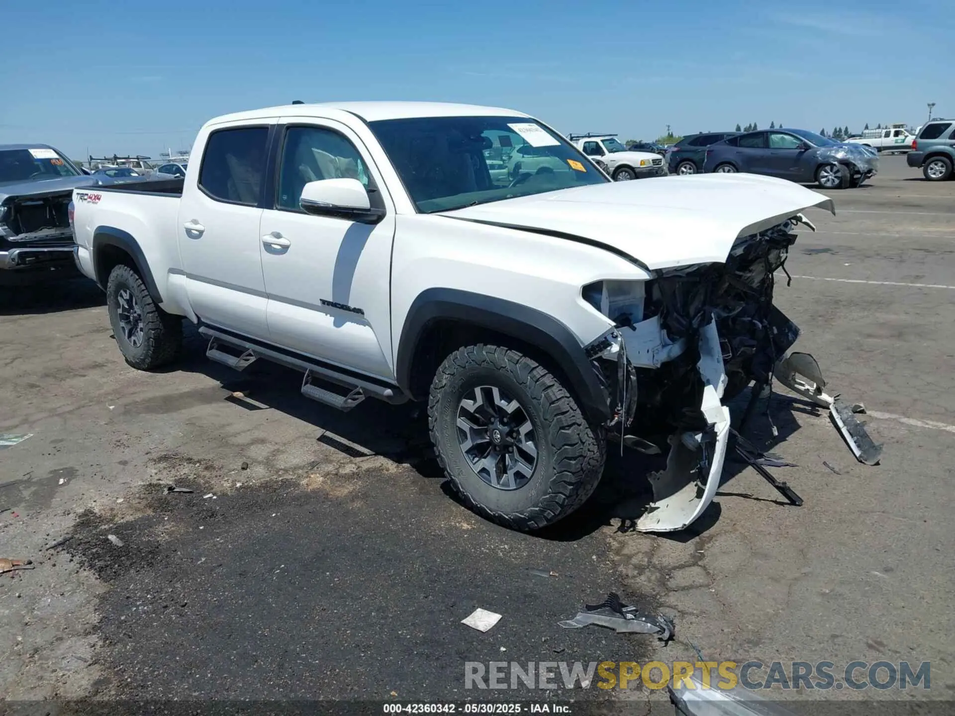 1 Photograph of a damaged car 3TMDZ5BN9NM130697 TOYOTA TACOMA 2022